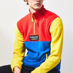Polaroid Fleece Quarter Zip Pullover
